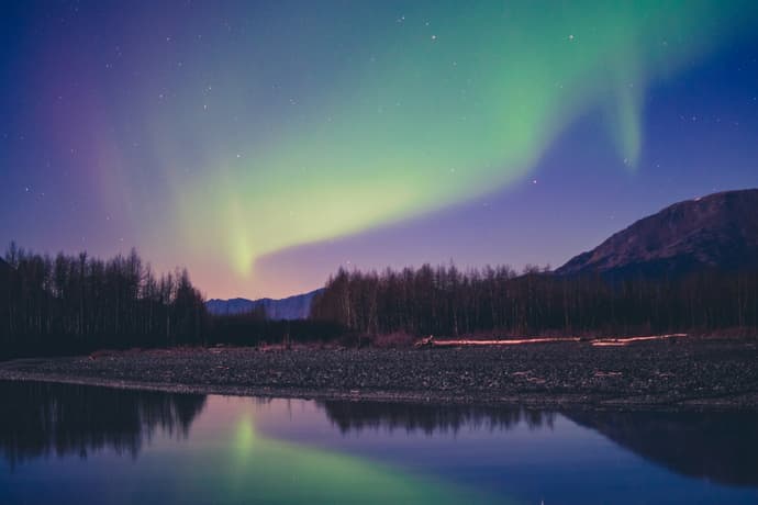 Winter - The Northern Lights Route