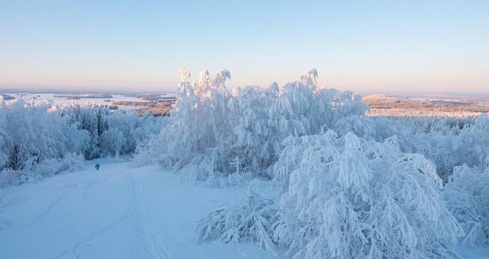 Karelia: magia d’inverno