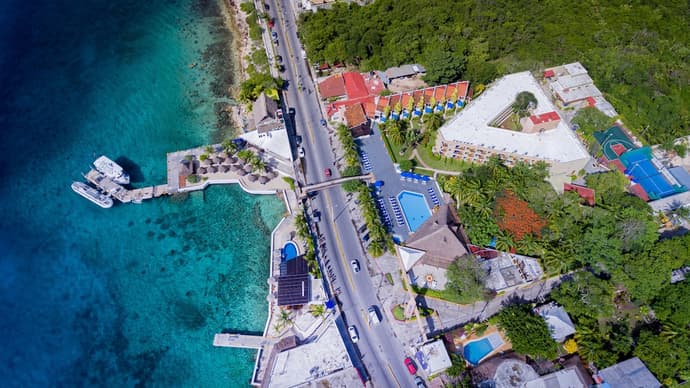 Casa del Mar Cozumel Hotel & Dive Resort with Beach Club access