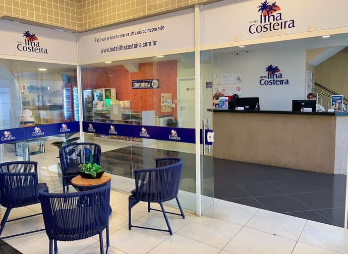 Hotel Ilha Costeira, Reception