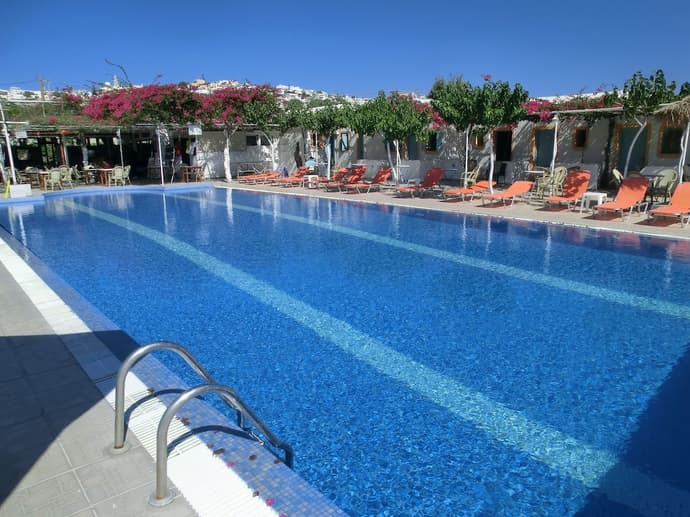 Santorini Camping Rooms