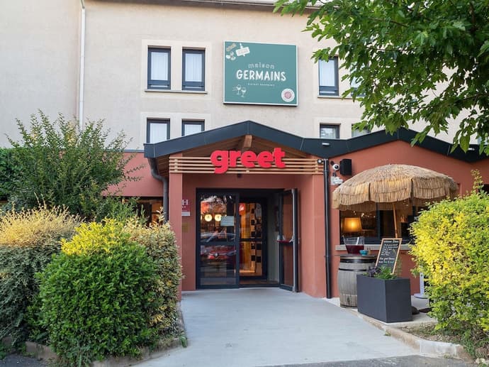 greet Hotel Massieux Lyon Nord