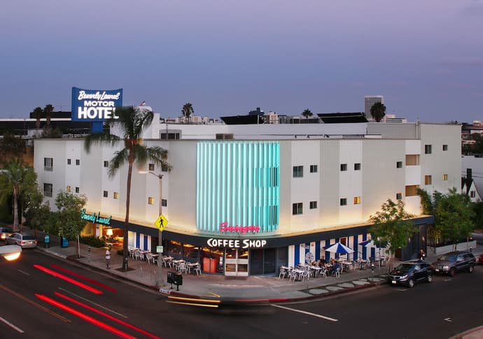Beverly Laurel Hotel at West Hollywood