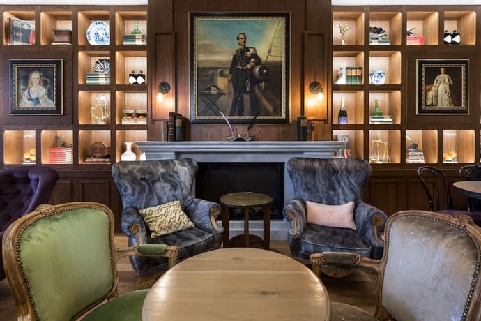 The Hendrick's Hotel, Lobby sitting area