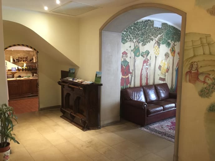 Oste del Castello Wellness & Bike Hotel, Lobby sitting area