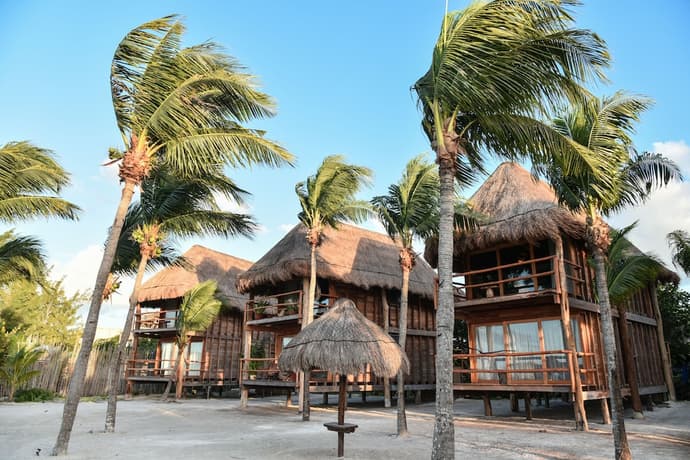 Blue Holbox Beach Front