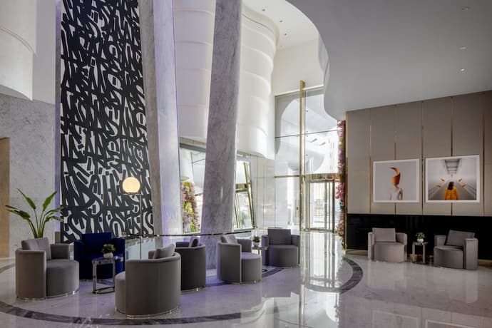 Hyde Hotel Dubai, Lobby