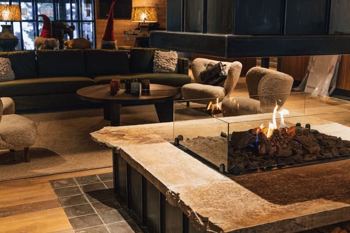 Gaustablikk Fjellresort, Lobby sitting area