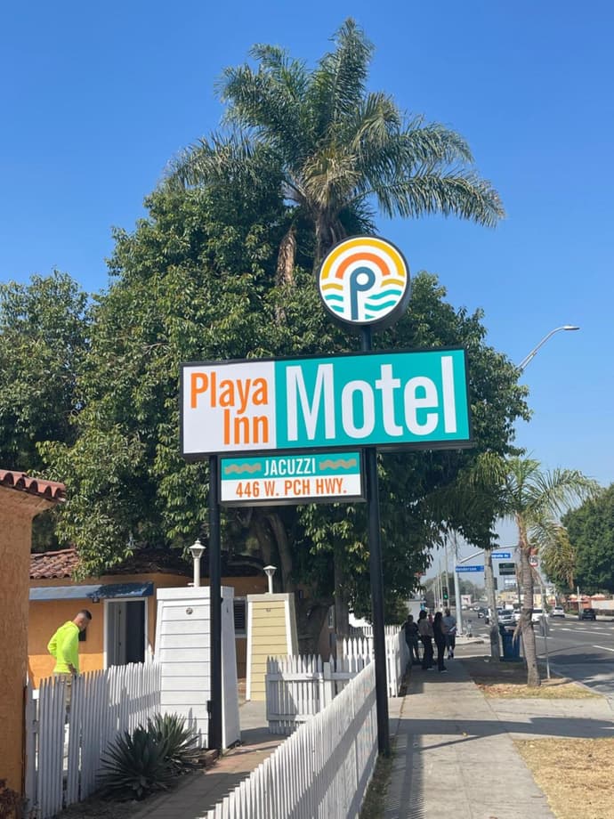 Playa Inn Motel - Long Beach, LA, 