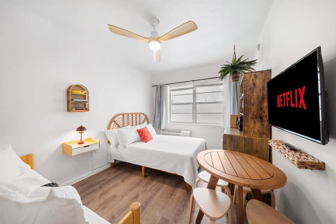 Ocean Drive Steps to Sea in South Beach Parking