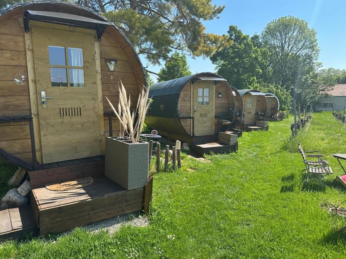 Schlaffass - Schlafen im Holzfass Thallern