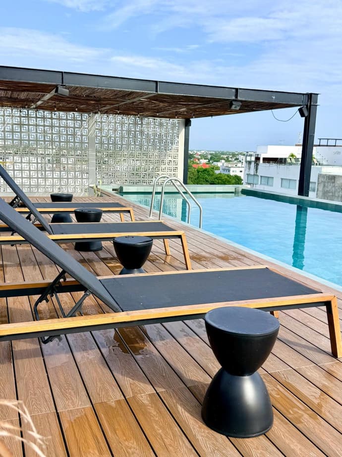 Departamento 5ta Av - Cerca de la playa con Rooftop Pool & Cancha de Padel