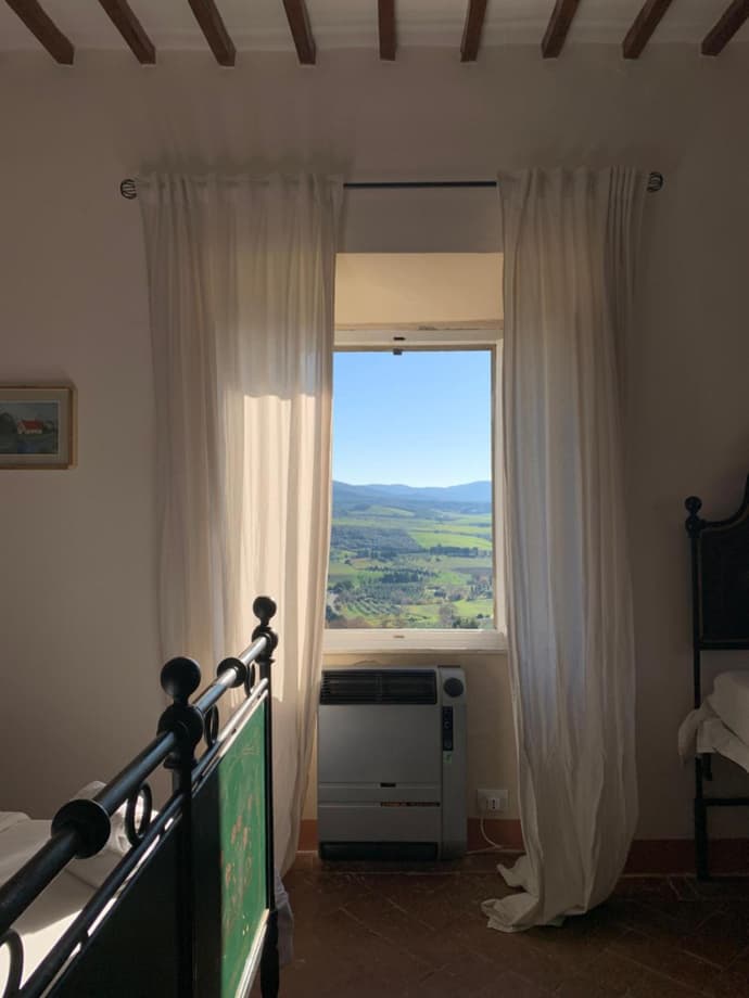 Casa Cerboneschi B&B in a medieval village with Panoramic Tuscan Hills