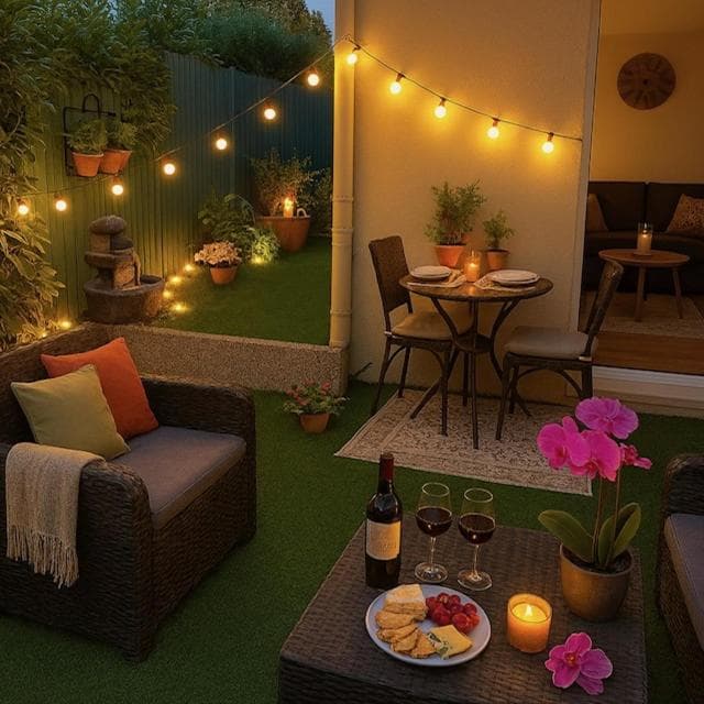 Logement entier chambre+salon + jardin & terrasse