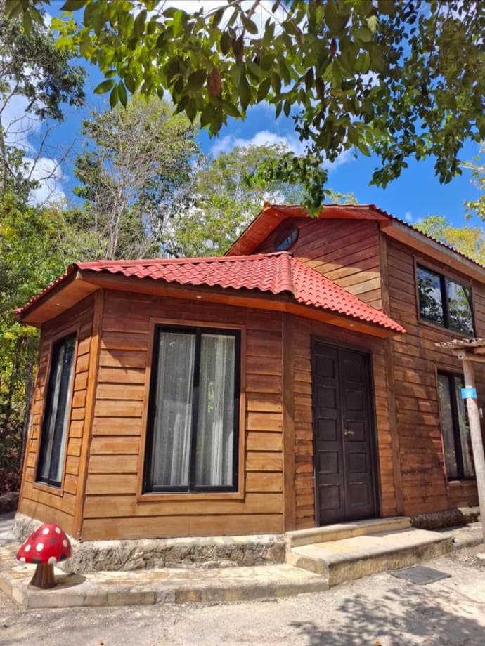 Eco Aldea kinich Ahau Calakmul