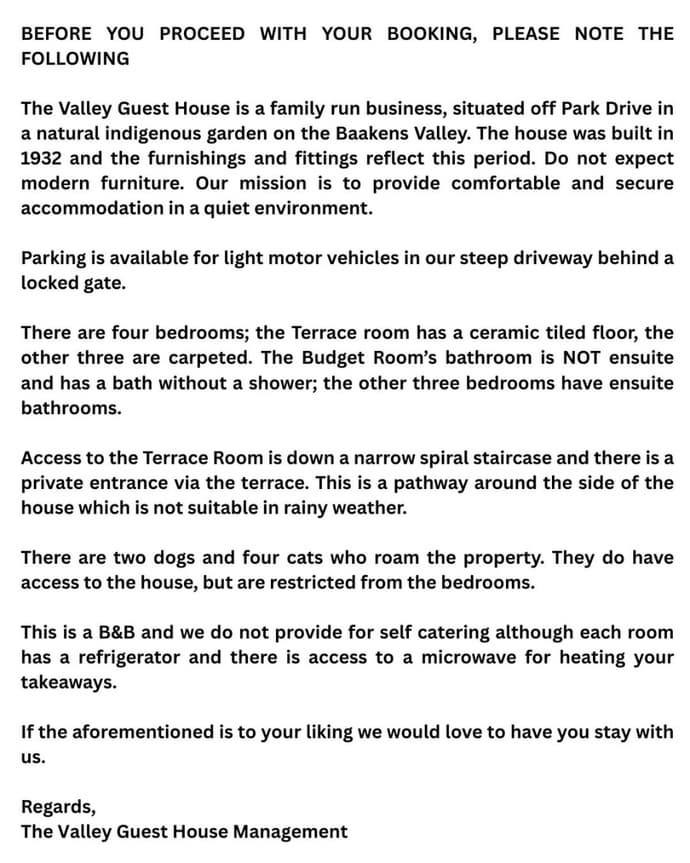 Valley Guest House