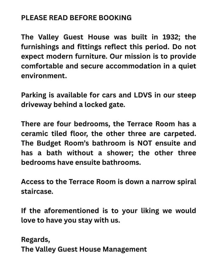 Valley Guest House