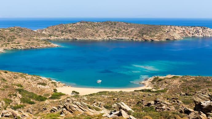 Combiné Santorin Ios Amorgos Naxos Mykonos en 3*