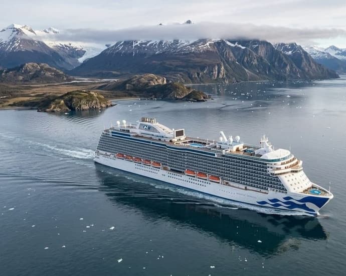 Majestic Princess: Patagonia y Fiordos 15 noches