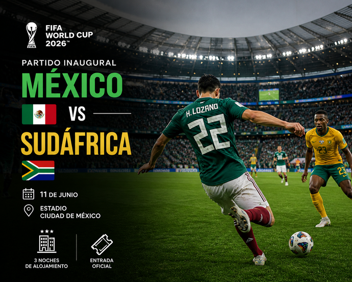 Mundial de fútbol | Partido inaugural - México vs Sudáfrica