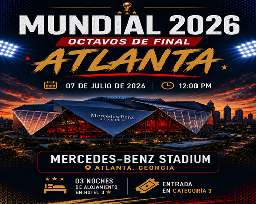 Mundial 2026 | Octavos de Final en Atlanta | Categoria 3
