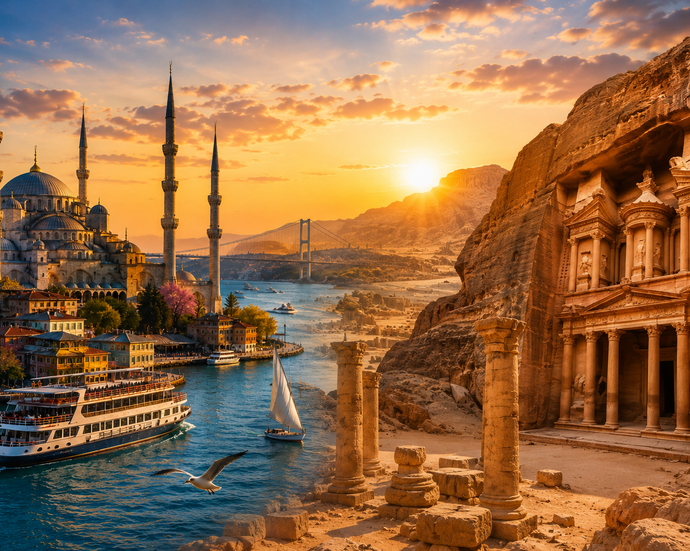 Turquia y Jordania con aereos desde Ciudad de Mexico