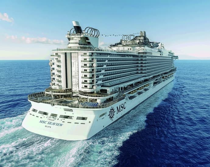 MSC SEAVIEW - Cabina doble externa vista mar | 18-02-2027