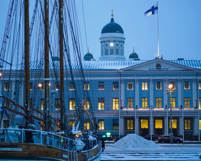 Capodanno a bordo del traghetto Helsinki Stoccolma