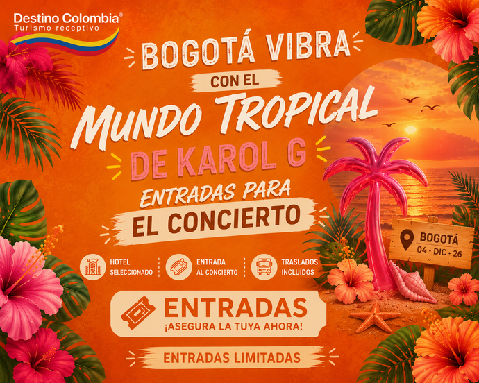 Entradas para Concierto de Karol G en Bogotá