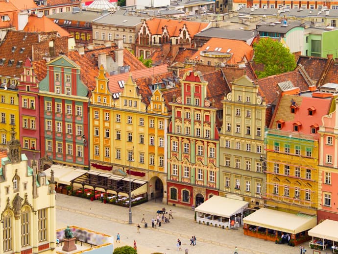 MERCADOS NAVIDEÑOS EN WROCLAW