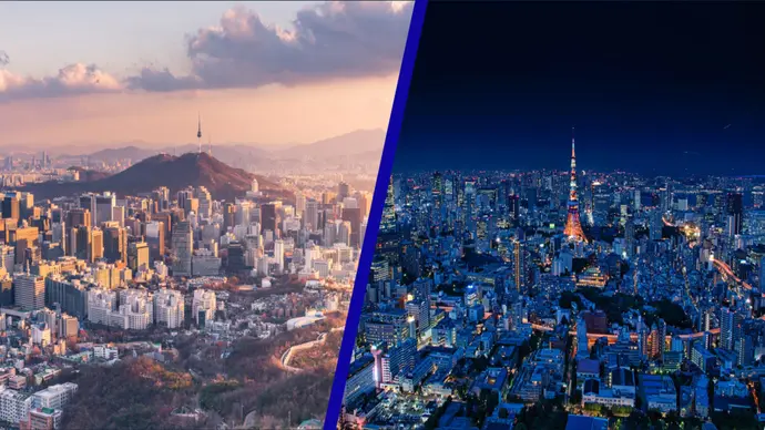 Combinato Seul e Tokyo 4*