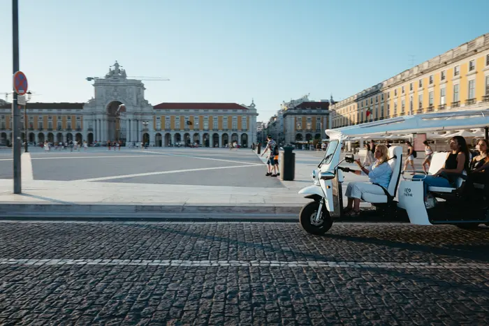 Tour Privado Exprés por Lisboa en Tuk Tuk de 1 Hora