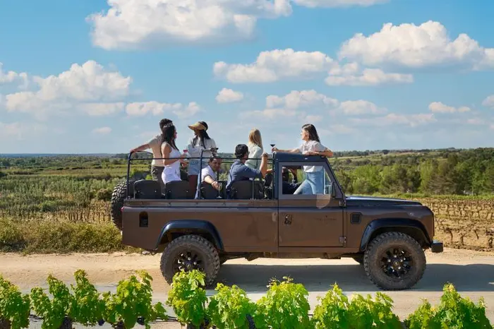 Tour Vitivinicola con paseo en 4x4 en Grupo Reducido