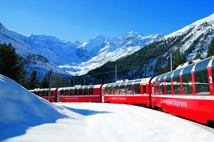 Excursión a los Alpes Suizos, St. Moritz y Bernina Panorámico desde Milán
