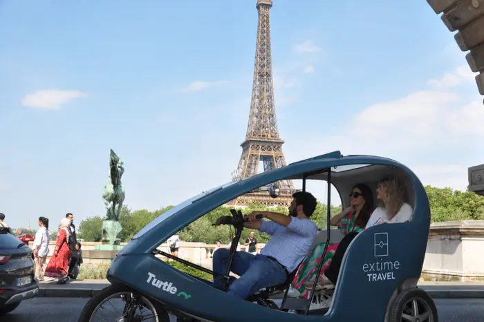 Mejor Tour en Rickshaw por París en Privado con Recogida