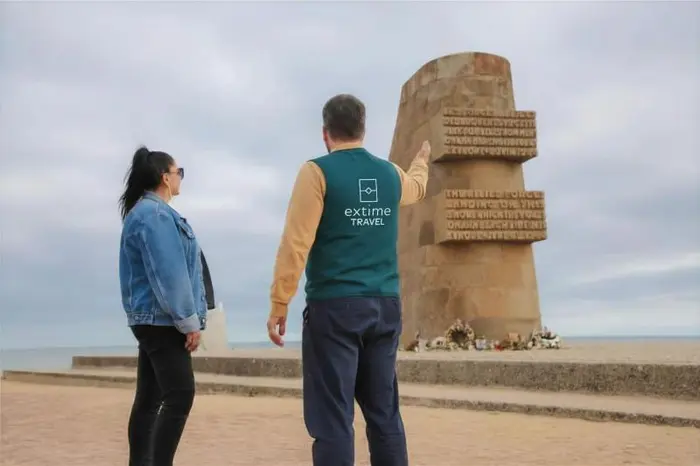 Visita Guiada de las Playas del Desembarco del Día D en Privado