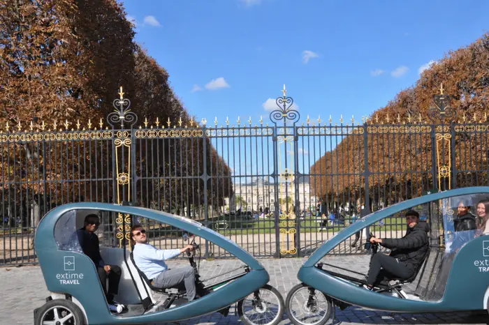 Tour Privado por Saint-Germain-des-Prés en Bicitaxi