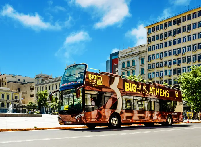 Billete Big Bus Atenas Discover 48 Horas Hop-On y Hop-Off - Ruta Atenas Línea Gris