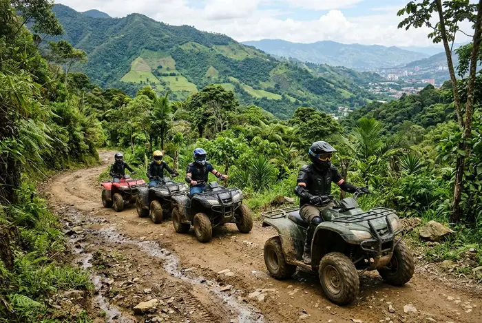 Tour en quad por las afueras de Medellín