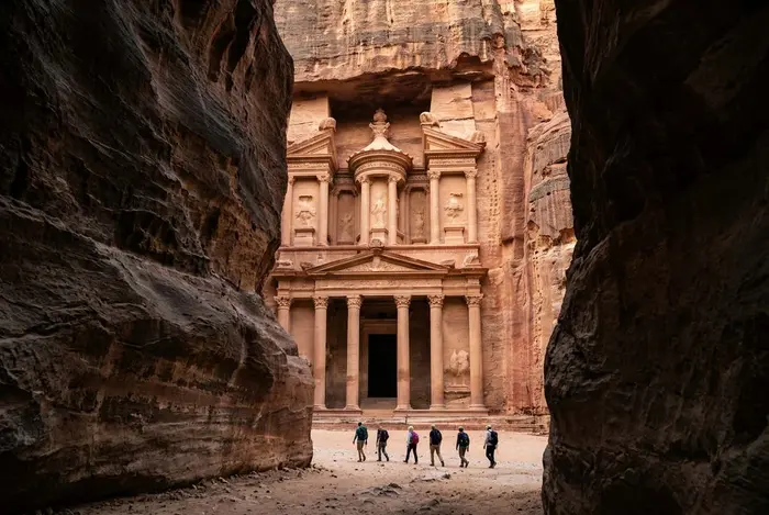 Excursión a Petra en avión