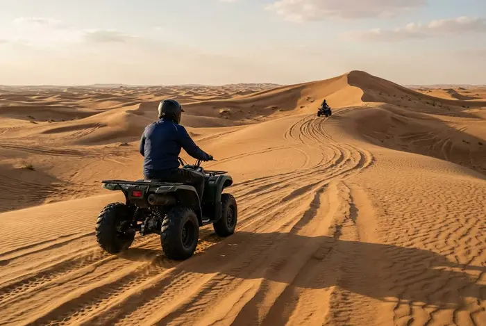 Tour en quad por el desierto de Dubái