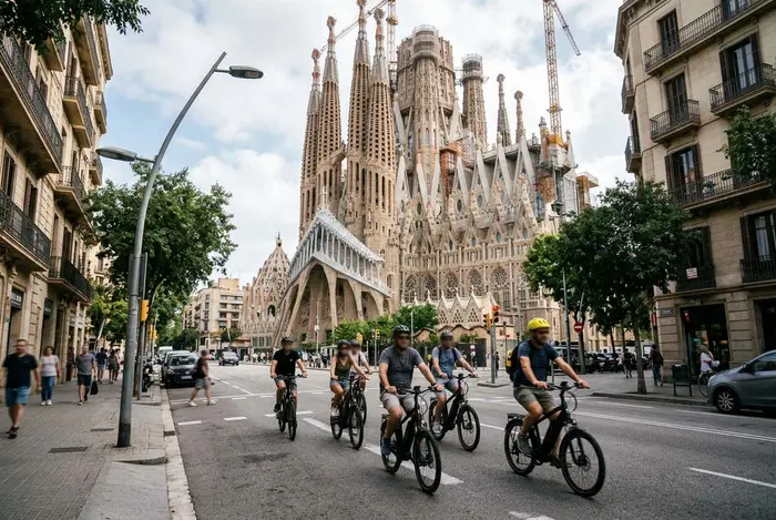 Tour en bicicleta eléctrica por Barcelona