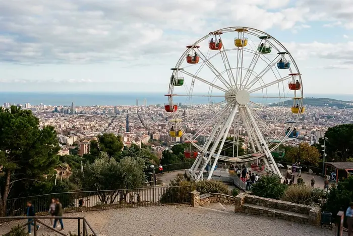 Entrada al parque de atracciones del Tibidabo