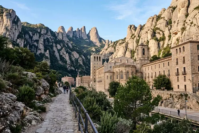 Autobús de Barcelona a Montserrat