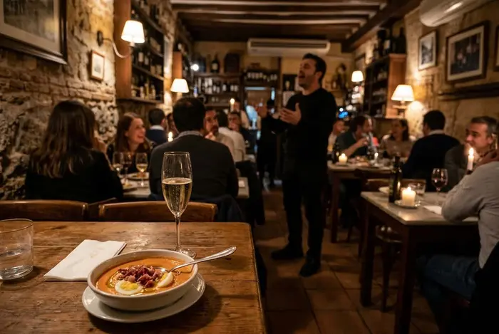 Cena con espectáculo de ópera y zarzuela en el restaurante La Castafiore