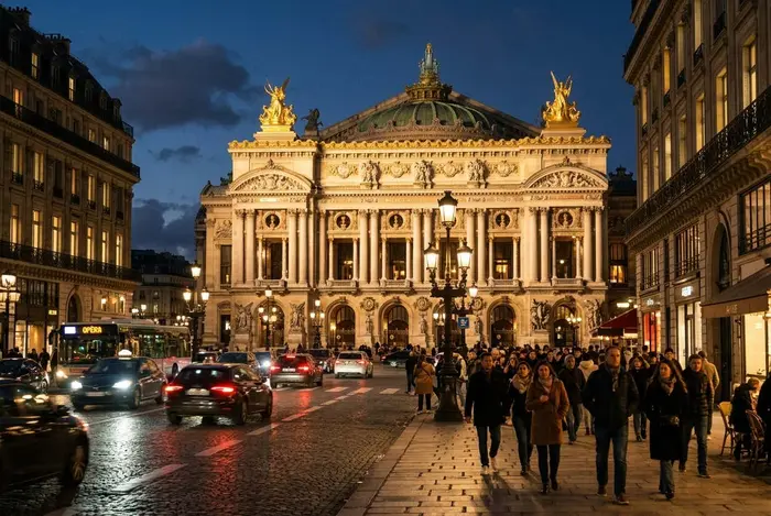 Tour nocturno por París