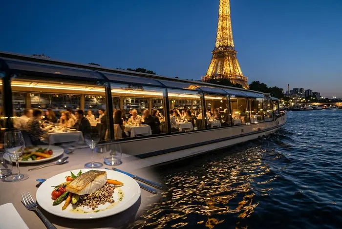 Crucero por el Sena con cena gourmet
