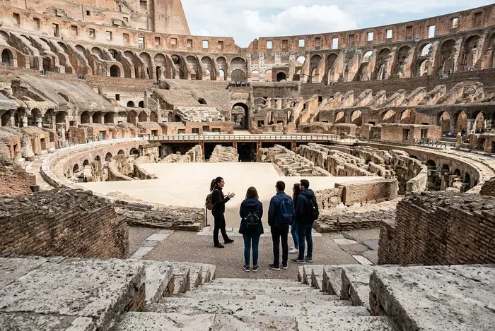 Visita guiada por el Coliseo, Foro y Palatino