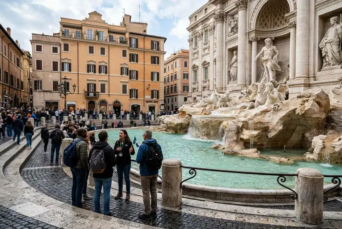 Tour por las plazas y fuentes de Roma