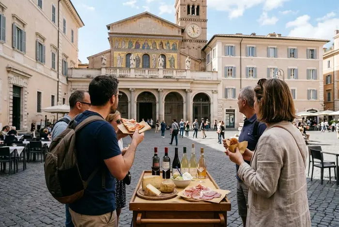 Tour gastronómico por el barrio del Trastevere